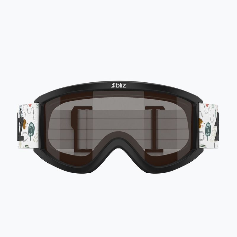 Vaikiški slidinėjimo akiniai Bliz Pixie Jr matte black/brown 2