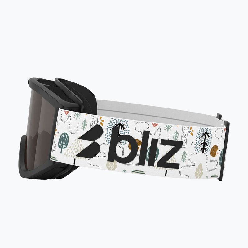 Vaikiški slidinėjimo akiniai Bliz Pixie Jr matte black/brown 4