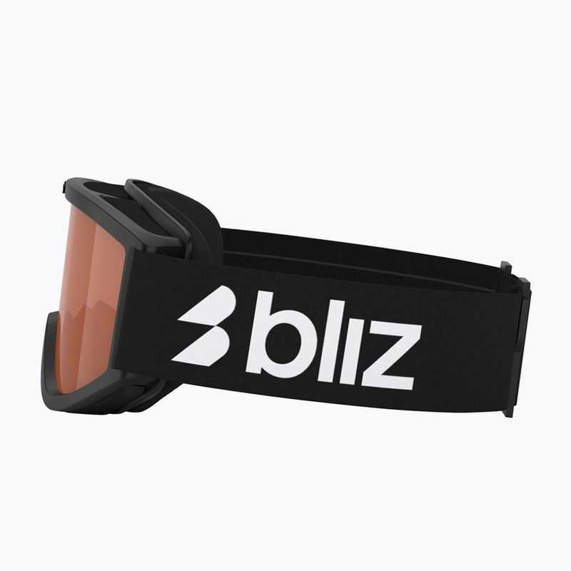 Vaikiški slidinėjimo akiniai Bliz Pixie Jr matte black/orange 4