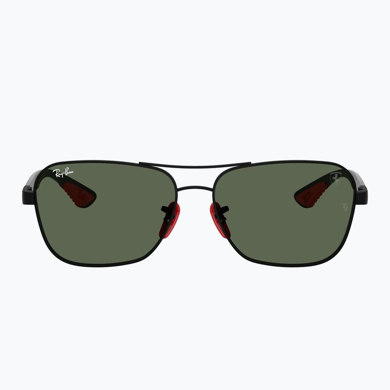 Akiniai nuo saulės Ray-Ban Rb8336M Scuderia matt black/dark green 2