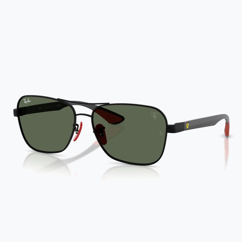 Akiniai nuo saulės Ray-Ban Rb8336M Scuderia matt black/dark green 4