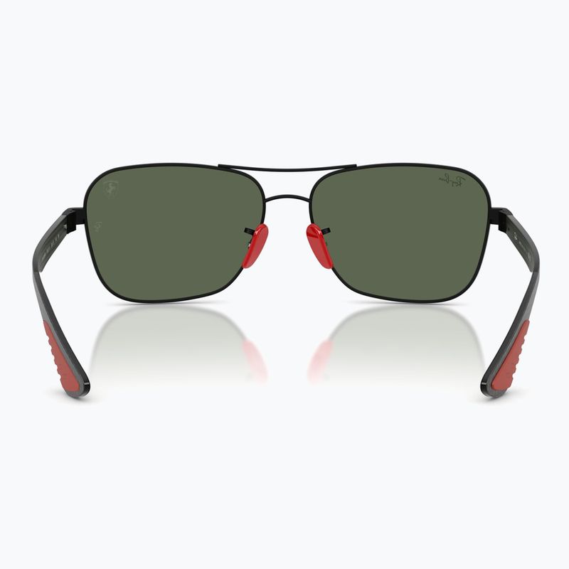 Akiniai nuo saulės Ray-Ban Rb8336M Scuderia matt black/dark green 5