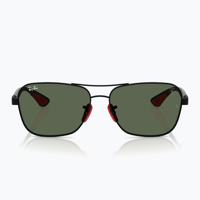 Akiniai nuo saulės Ray-Ban Rb8336M Scuderia matt black/dark green 6