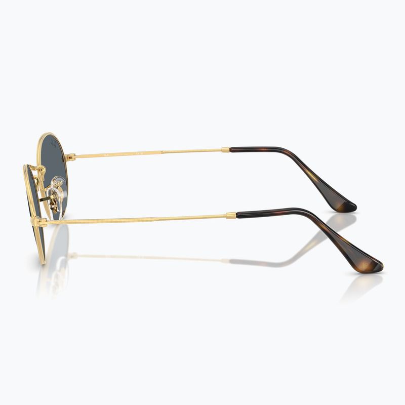 Akiniai nuo saulės Ray-Ban Oval arista gold/blue 6
