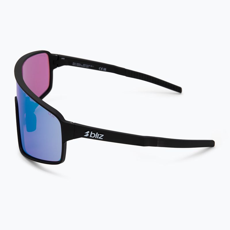 Akiniai nuo saulės Bliz P001S Nano Optics Nordic Light matte black/begonia/violet blue multi 4