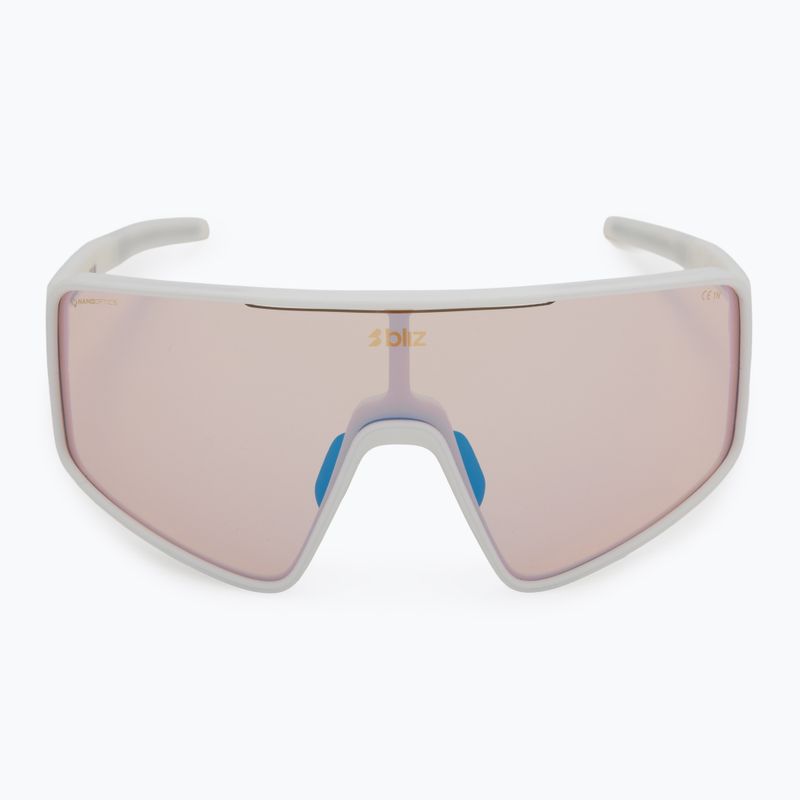 Akiniai nuo saulės Bliz P001S Nano Optics Nordic Light matte white/coral/orange blue multi 3