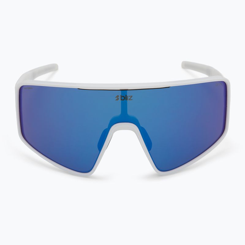 Akiniai nuo saulės Bliz P001S matte white/grey blue mirror 3