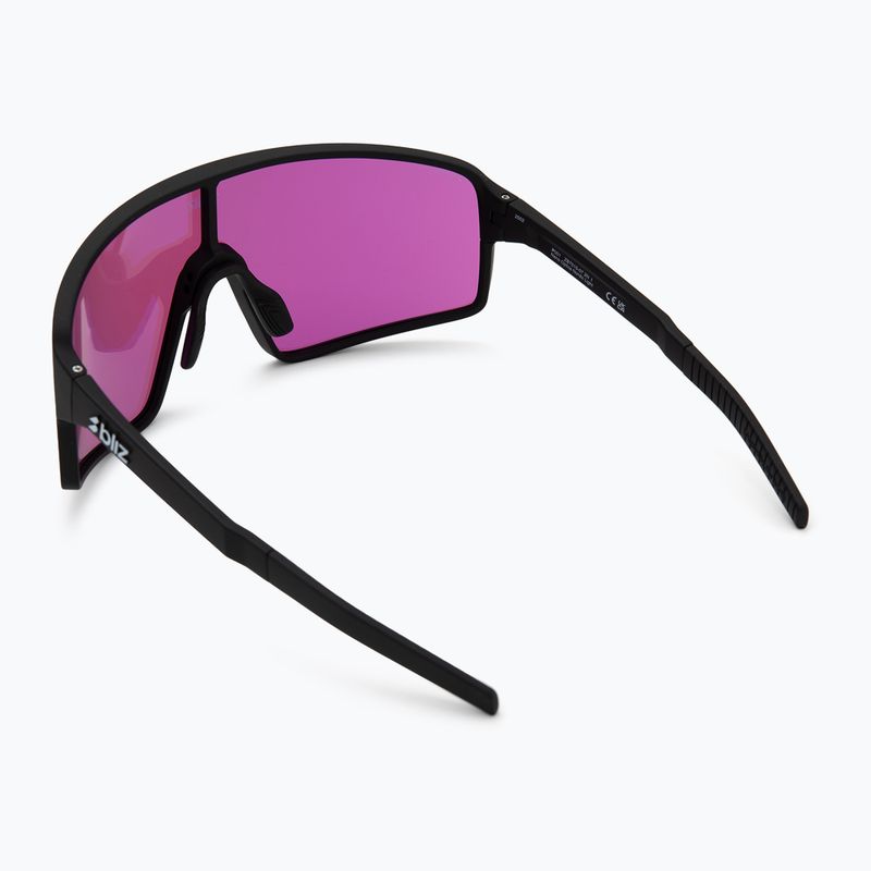 Akiniai nuo saulės Bliz P001 Nano Optics Nordic Light matte black/begonia/violet blue multi 2