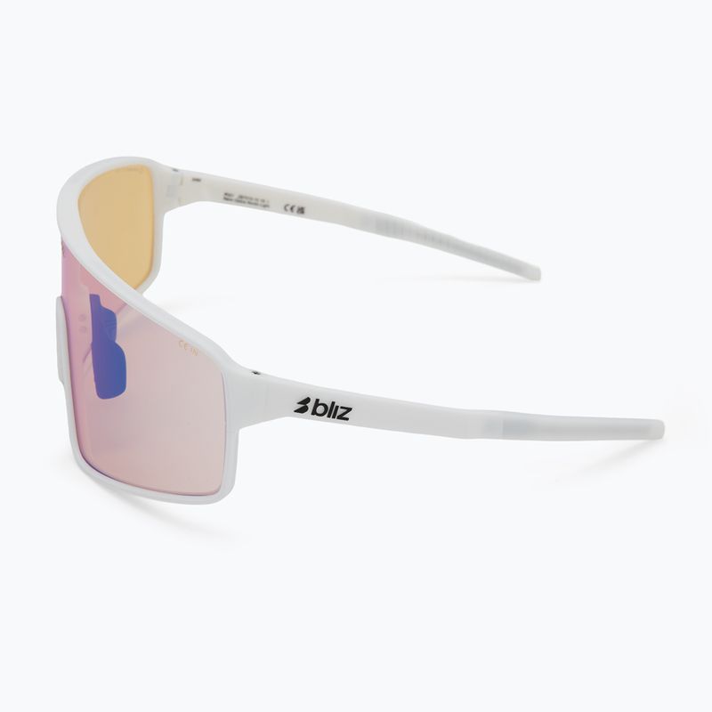 Akiniai nuo saulės Bliz P001 Nano Optics Nordic Light matte white/coral/orange blue multi 4