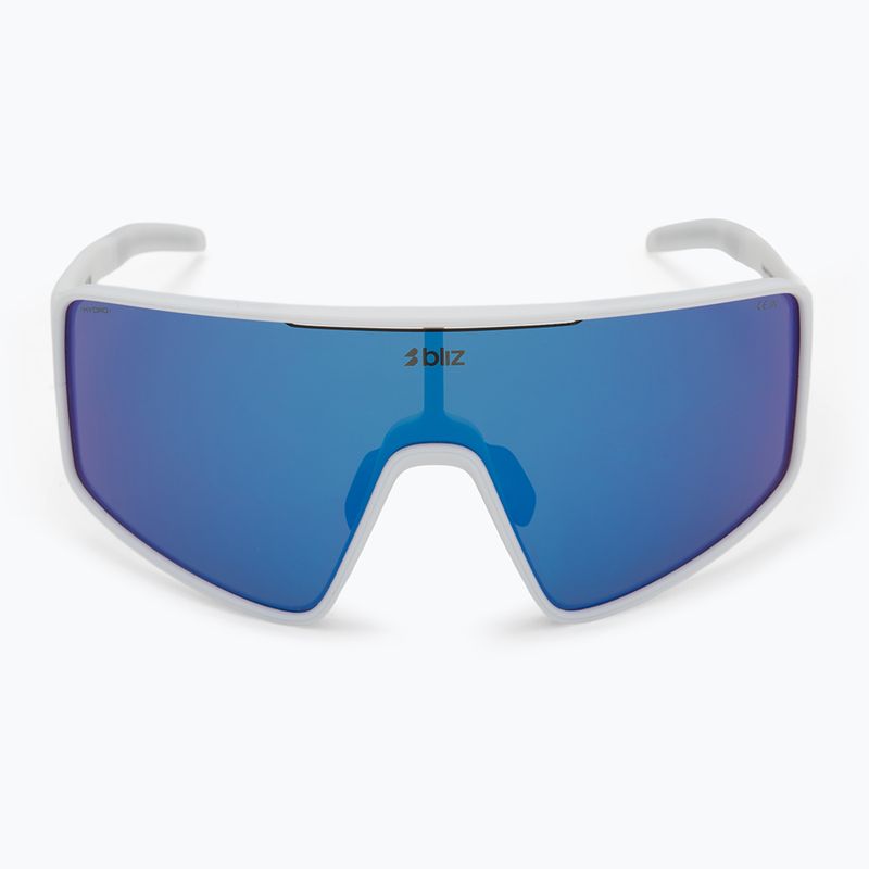 Akiniai nuo saulės Bliz P001 matte white/grey blue mirror 3