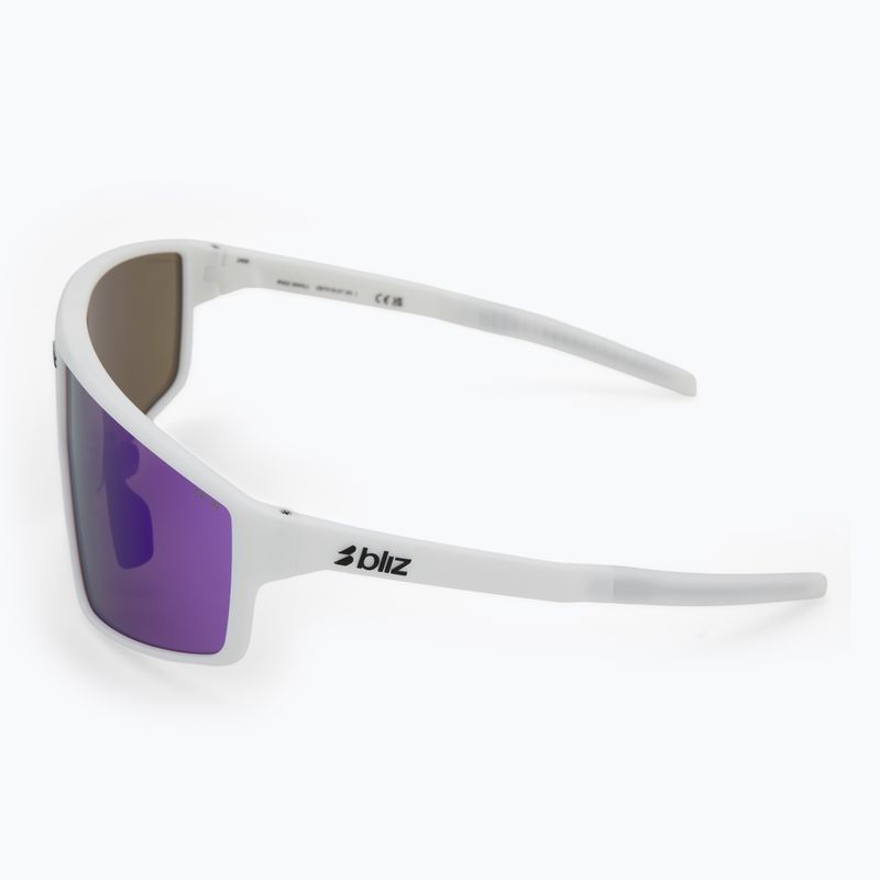 Akiniai nuo saulės Bliz P002S matte white/brown purple multi 4