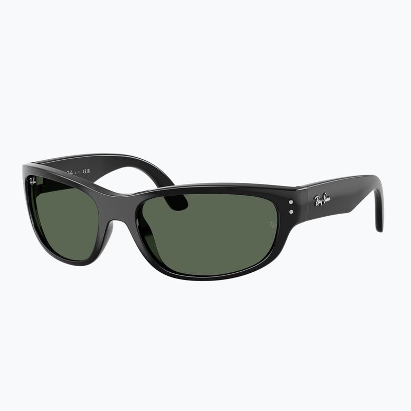 Vaikiški saulės akiniai Ray-Ban Balorama Bio Based black/dark green 4