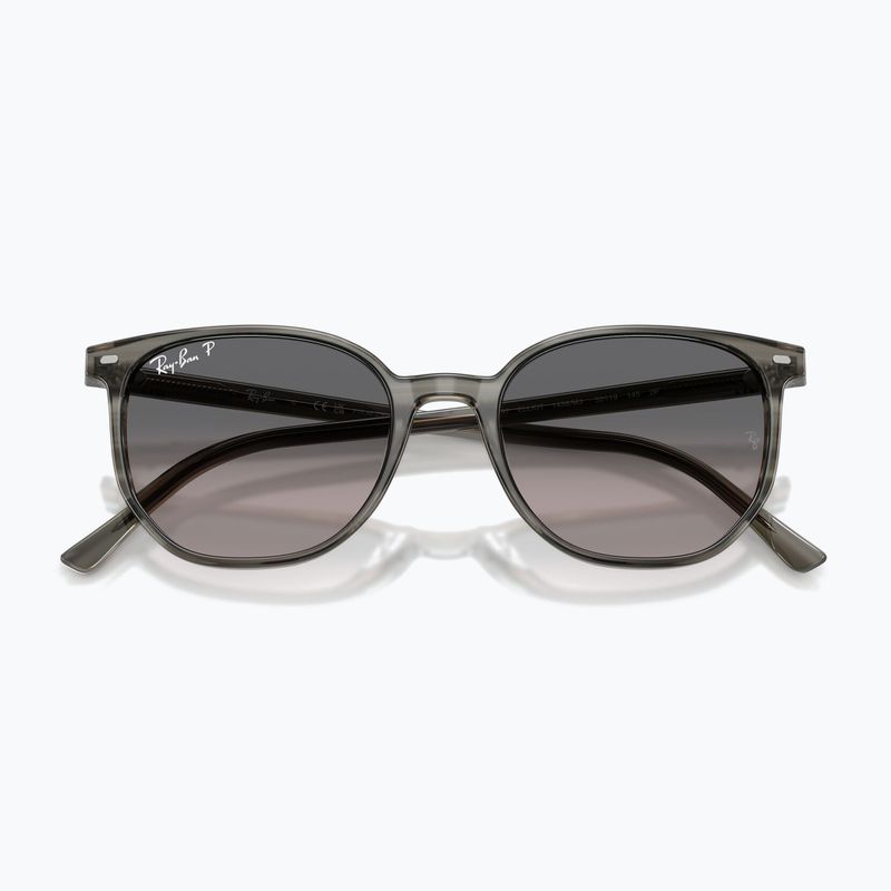 Akiniai nuo saulės Ray-Ban Elliot grey/grey gradient polarized 3