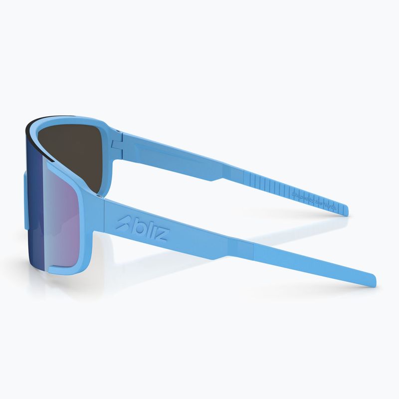 Akiniai nuo saulės Bliz P003 matte blue/grey blue mirror 4