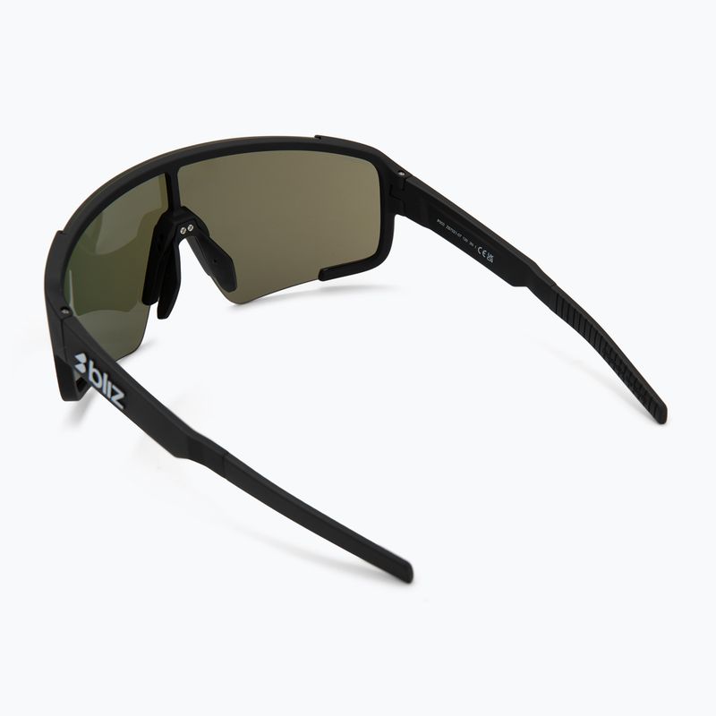 Akiniai nuo saulės Bliz P003 matte black/grey blue mirror 2