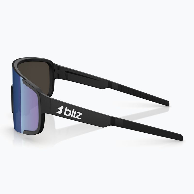 Akiniai nuo saulės Bliz P003 Small matte black/grey blue mirror 4