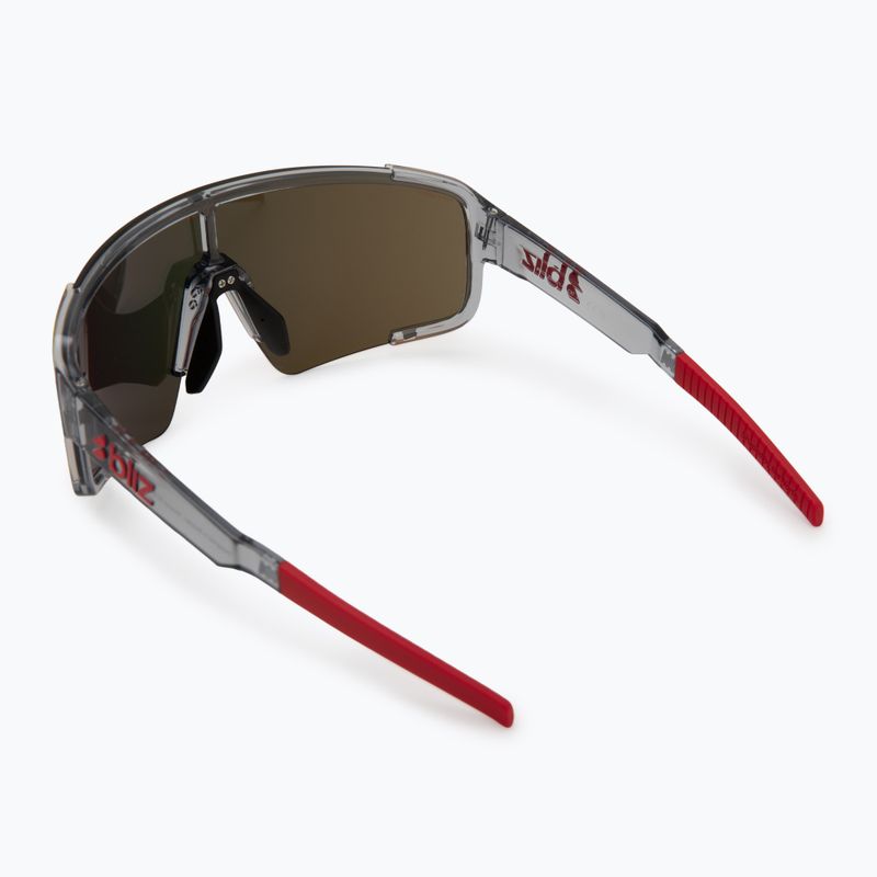 Akiniai nuo saulės Bliz P003 transparent dark grey/brown red multi 2