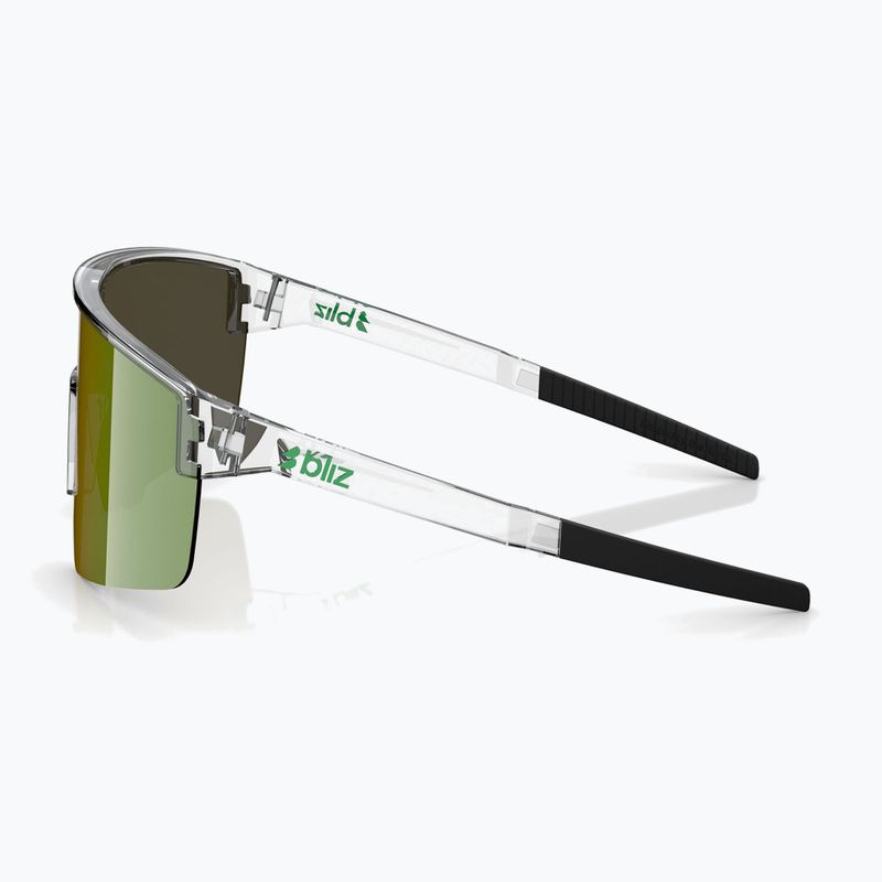 Akiniai nuo saulės Bliz P004 Small transparent white/brown green multi 4