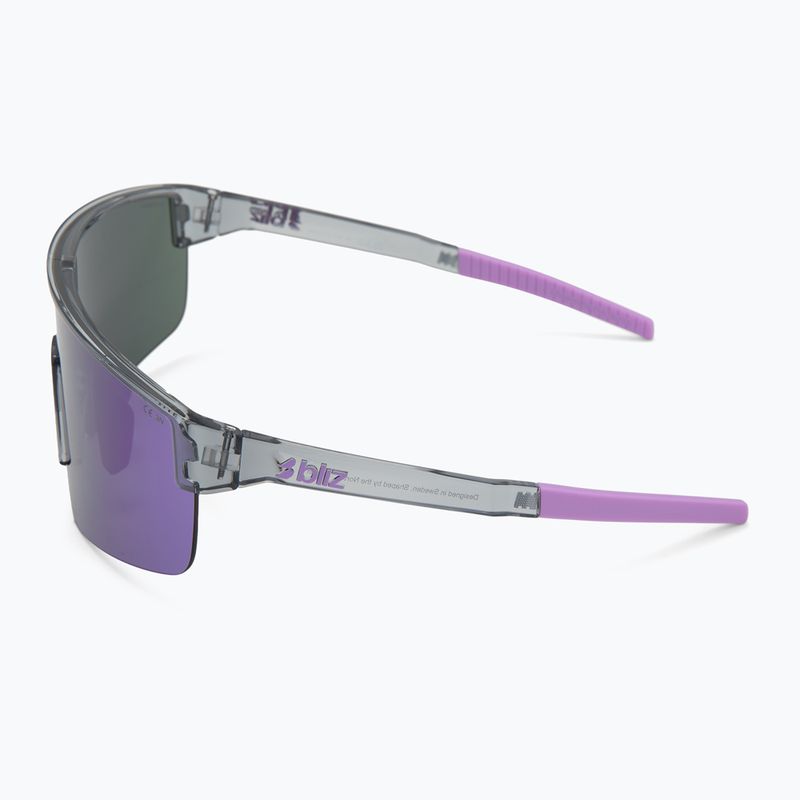 Akiniai nuo saulės Bliz P004 Small crystal black/grey purple multi 4