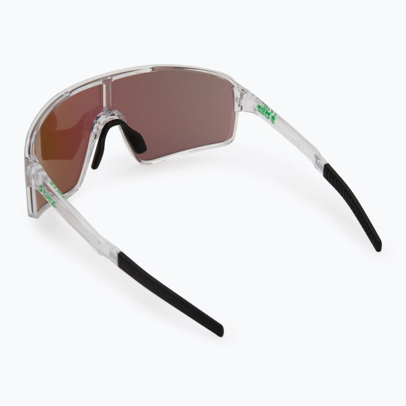 Akiniai nuo saulės Bliz P001S transparent white/brown green multi 2