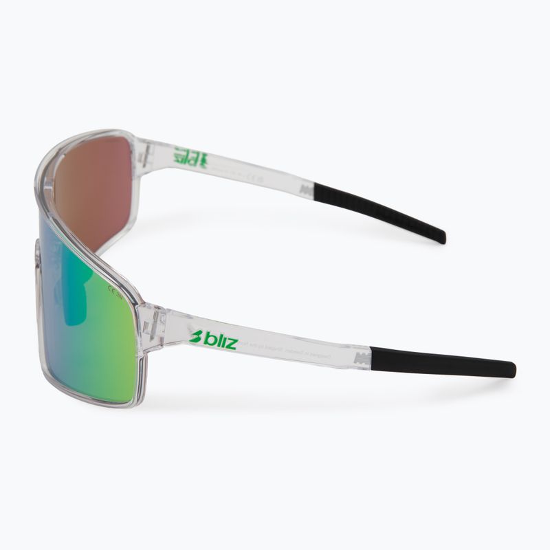 Akiniai nuo saulės Bliz P001S transparent white/brown green multi 4