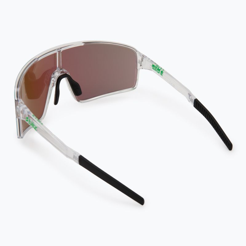 Akiniai nuo saulės Bliz P001 transparent white/brown green multi 2