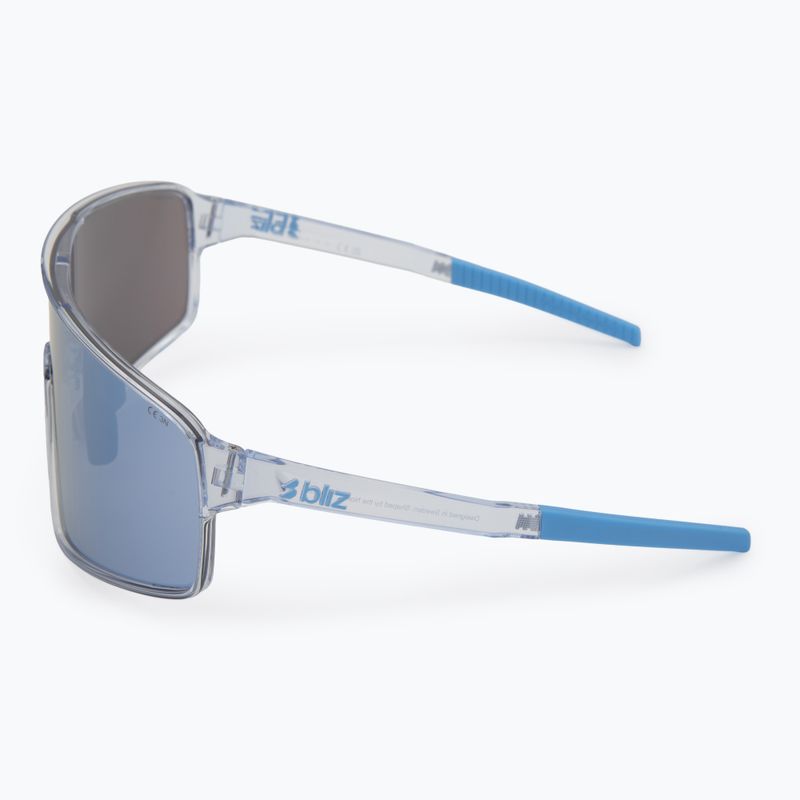 Akiniai nuo saulės Bliz P001S transparent blue/smoke ice blue multi 4