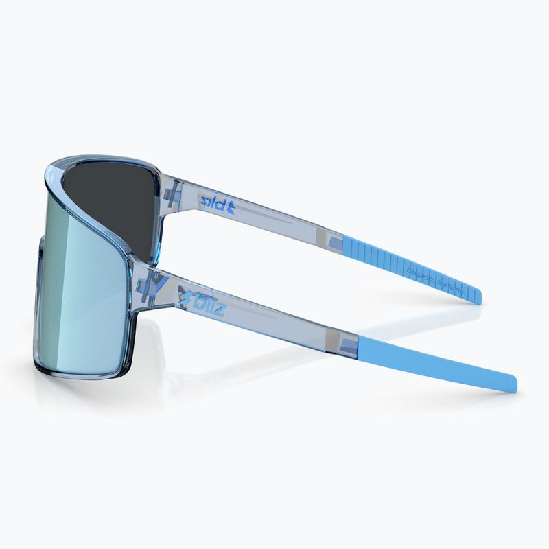 Akiniai nuo saulės Bliz P001S transparent blue/smoke ice blue multi 3