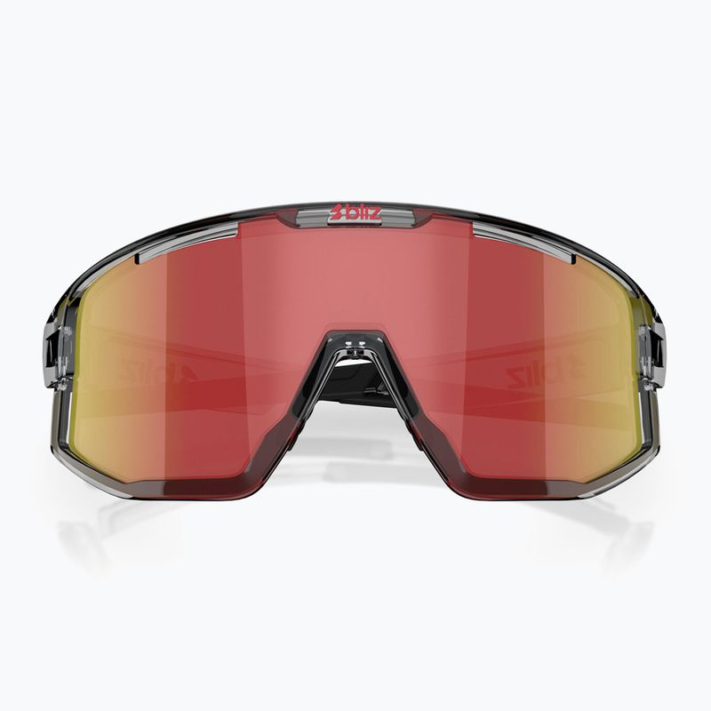 Akiniai nuo saulės Bliz Fusion transparent dark grey/brown red multi 3