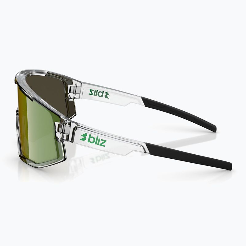 Saulės akiniai Bliz Fusion transparent white/brown green multi 4