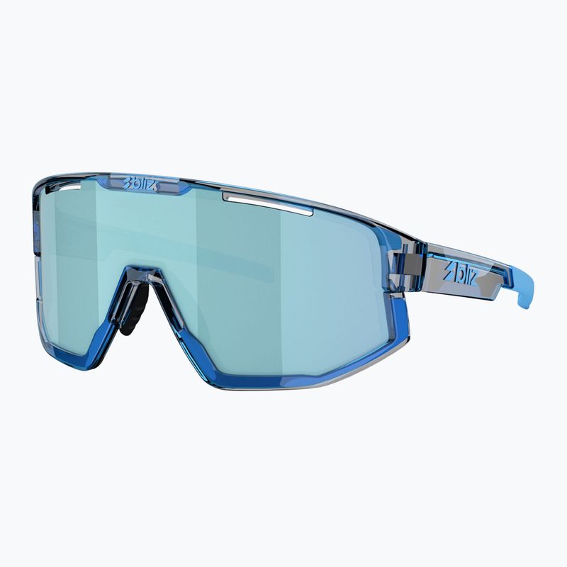 Akiniai nuo saulės Bliz Fusion transparent blue/smoke ice blue multi