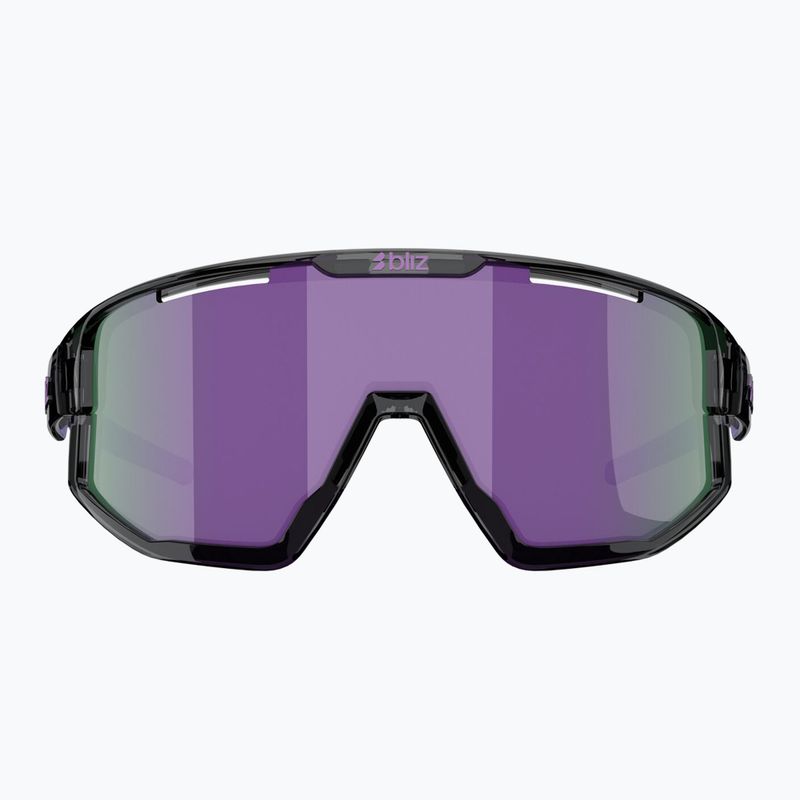 Akiniai nuo saulės Bliz Fusion Small crystal black/grey purple multi 2