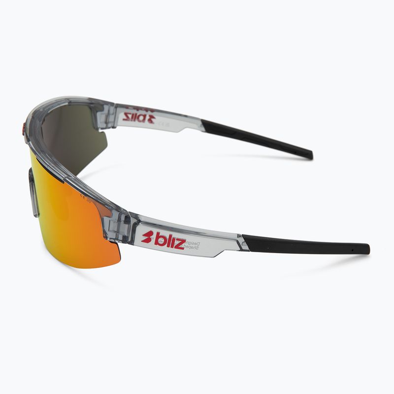 Saulės akiniai Bliz Matrix transparent dark grey/brown red multi 4