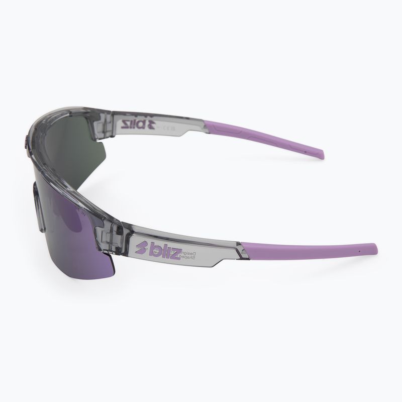Akiniai nuo saulės Bliz Matrix Small crystal black/grey purple multi 4