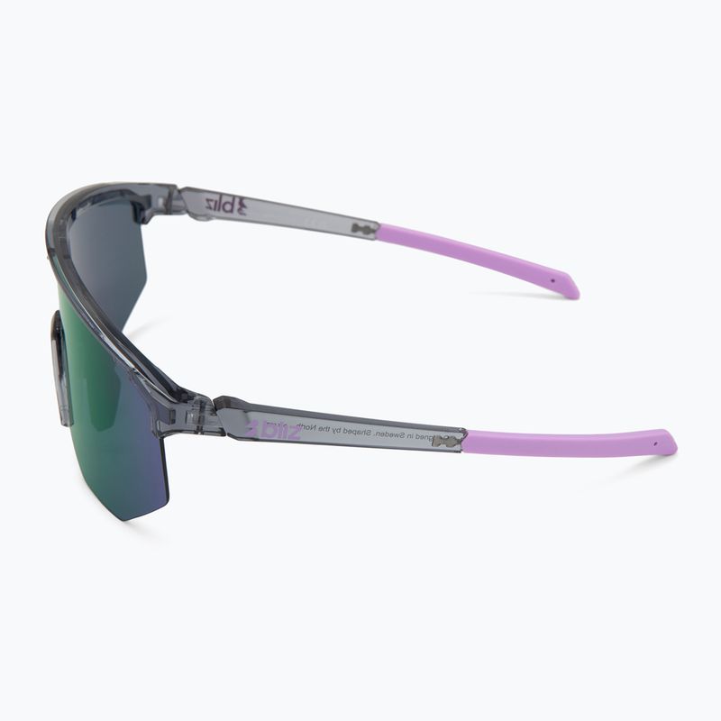 Akiniai nuo saulės Bliz Hero Small crystal black/grey purple multi 4