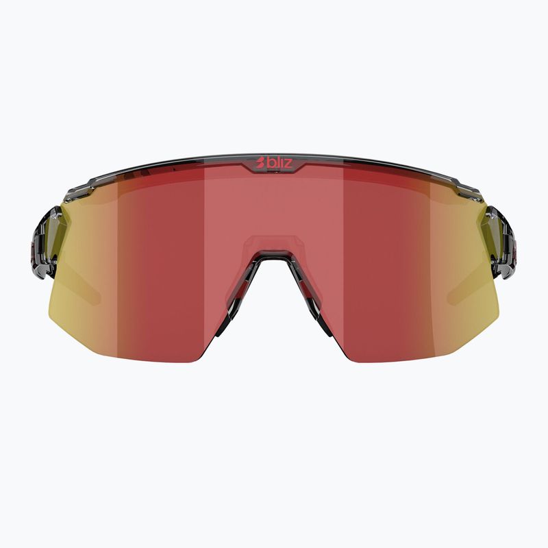Akiniai nuo saulės Bliz Breeze transparent dark grey/brown red multi 2