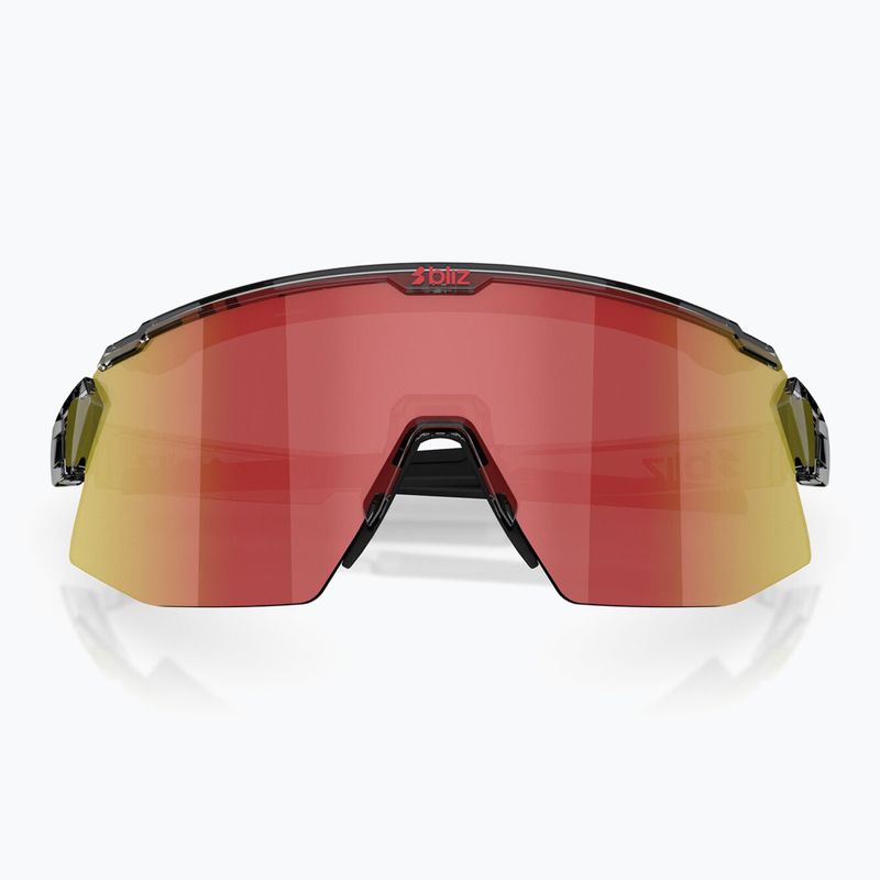 Akiniai nuo saulės Bliz Breeze transparent dark grey/brown red multi 3
