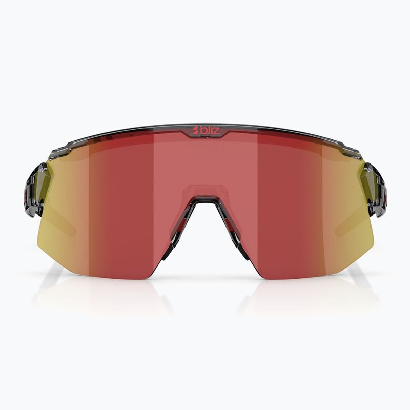 Akiniai nuo saulės Bliz Breeze transparent dark grey/brown red multi 4