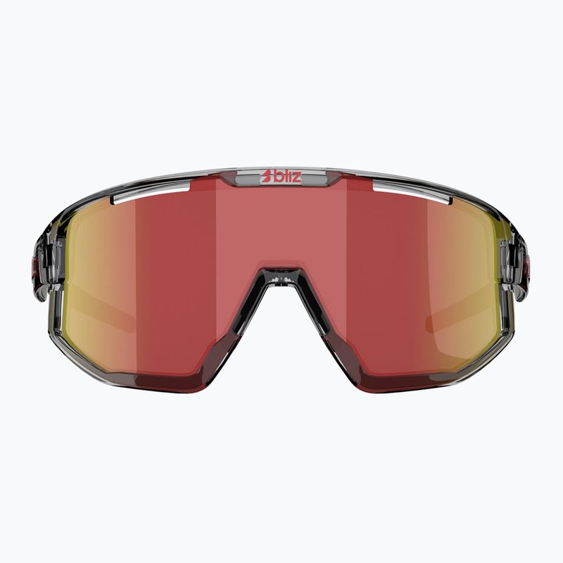 Saulės akiniai Bliz Vision transparent dark grey/brown red multi 2