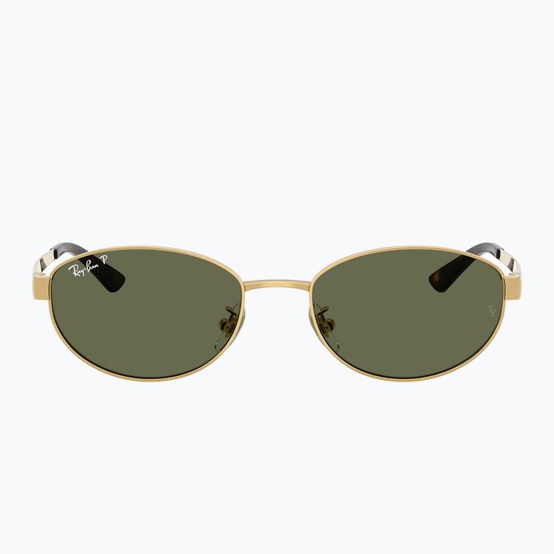 Akiniai nuo saulės Ray-Ban RB3774D arista gold/dark green polarized 2