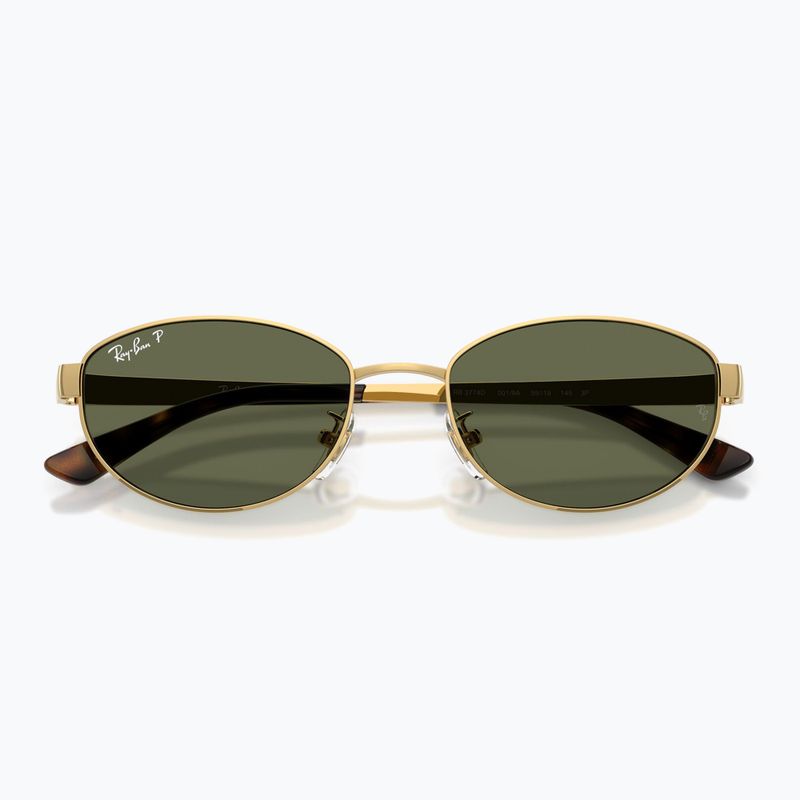 Akiniai nuo saulės Ray-Ban RB3774D arista gold/dark green polarized 3
