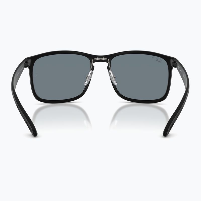 Akiniai nuo saulės Ray-Ban Rb4264 Polarized+ Lenses matte matte black/blue polarized+ 5