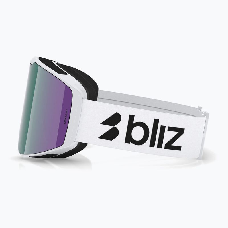 Slidinėjimo akiniai Bliz G004 matte white/brown/green multi 4
