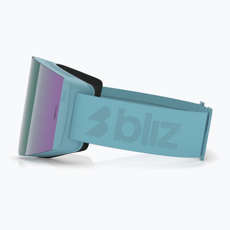Slidinėjimo akiniai Bliz G003S matte turquoise/brown/green multi 4