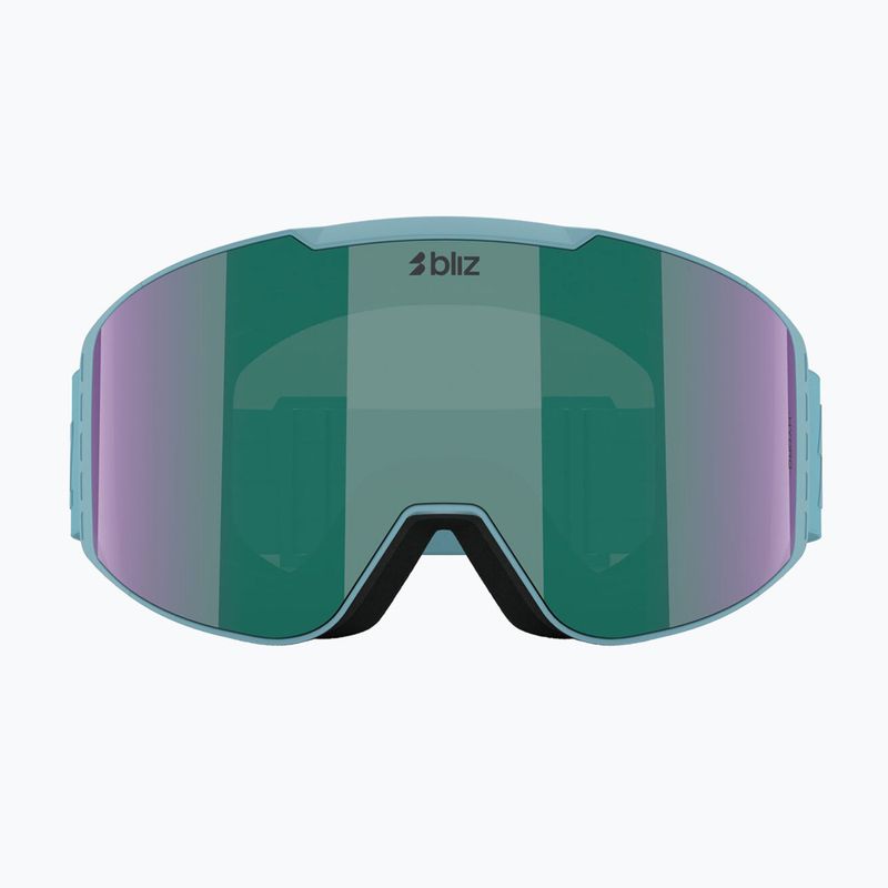 Slidinėjimo akiniai Bliz G004 matte turquoise/brown/green multi 2