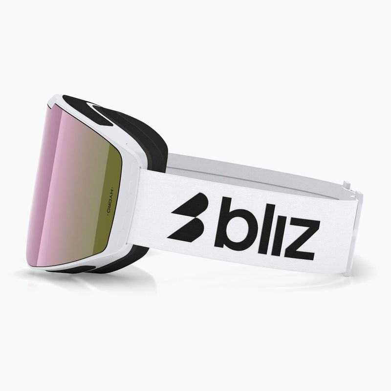 Slidinėjimo akiniai Bliz G004 matte white/brown/pink multi 4