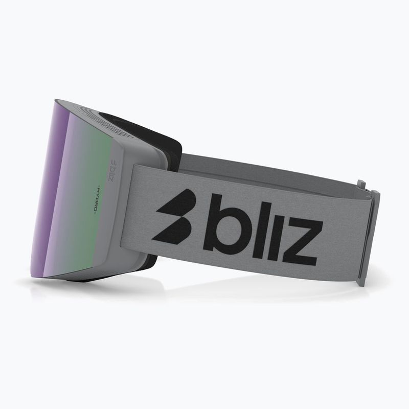 Slidinėjimo akiniai Bliz G003S matte grey/brown/purple multi 4