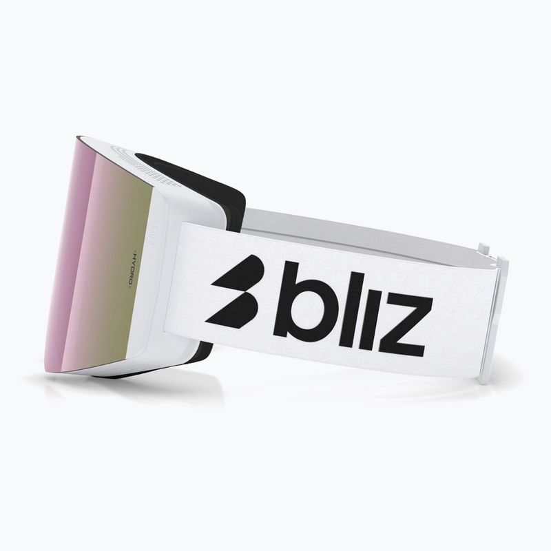 Slidinėjimo akiniai Bliz G003S matte white/brown/pink multi 4