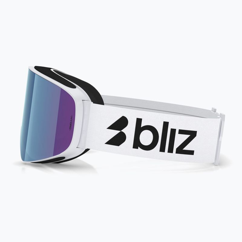 Slidinėjimo akiniai Bliz Flow matte white/brown/blue multi 4