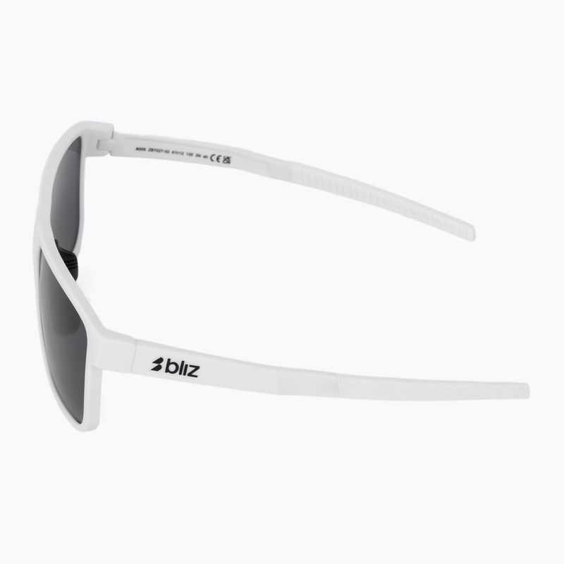 Saulės akiniai Bliz A008 matte white 4